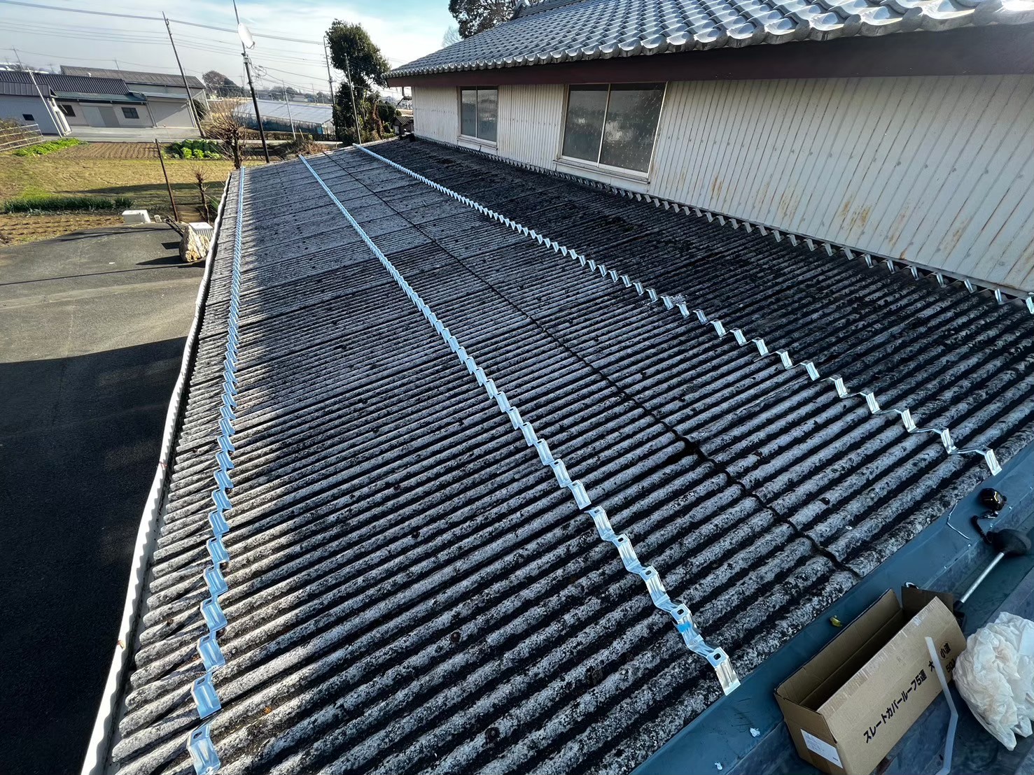 白岡　トタン　カバー工事